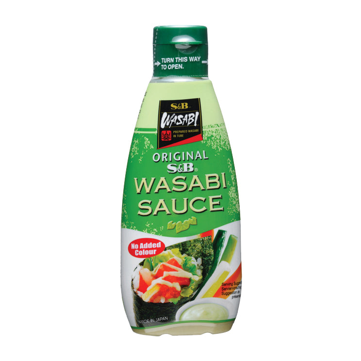 S&B Salsa di Wasabi 170g わさびソース　着色料無添加