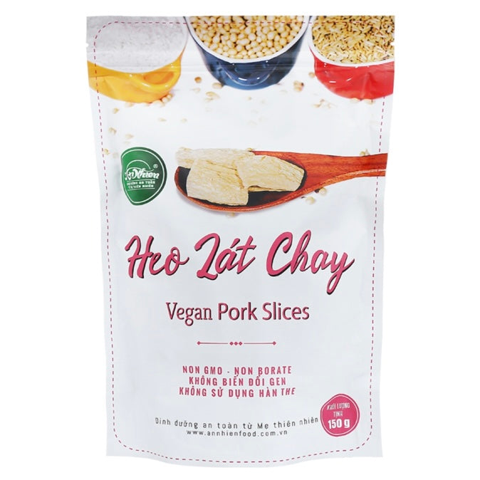 Ann Soy Pork Sliced ​​Heo Lat Chay 150g *Vegan! 🌱