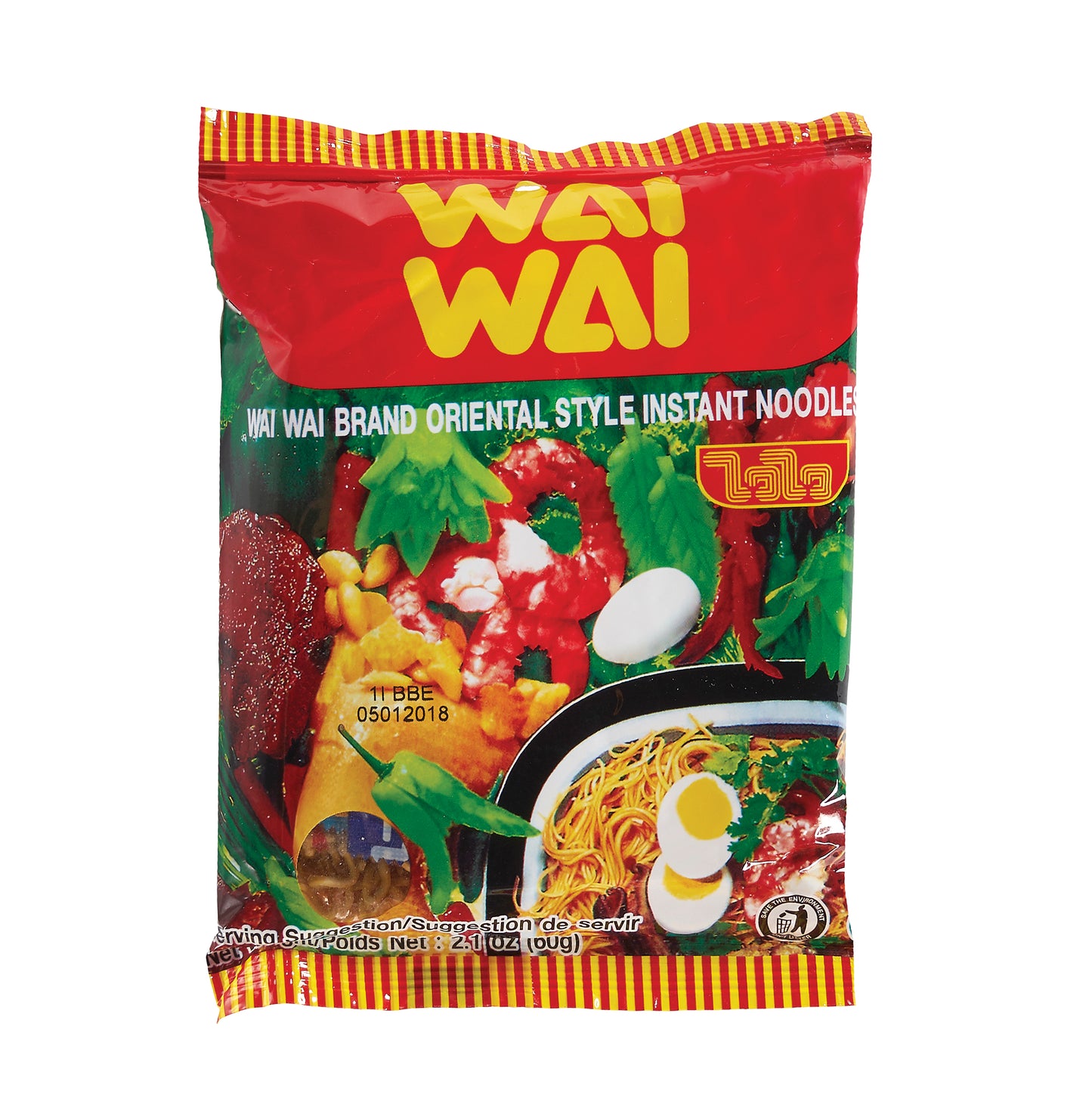 Waiwai Inst Ndls Oriental Style 60g