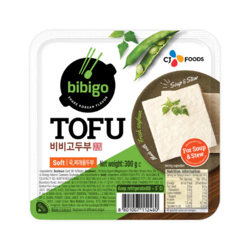 CJ Bibigo Soyrich Tofu Soft 300g 💧비비고 비비고두부