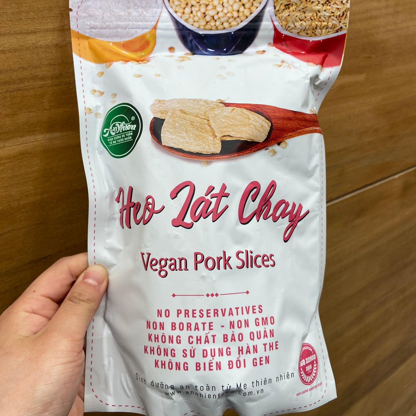 Ann Soy Pork Sliced Heo Lat Chay 150g *Vegan! 🌱