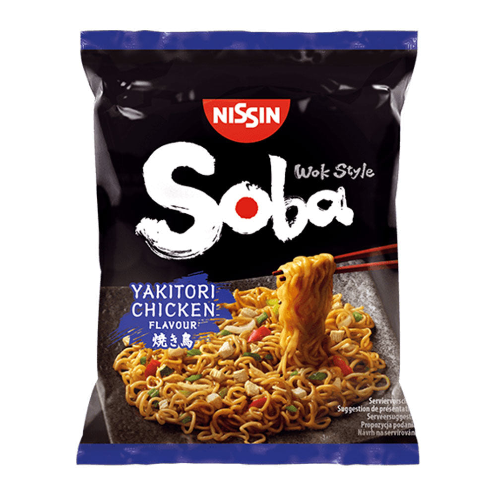 Nissin Soba Yakitori Chicken 110g 日清　やきそば　焼き鳥