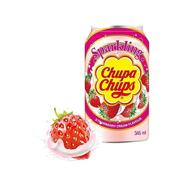 Chupa Chups Soda Fragole 346ml