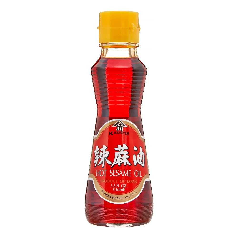 Kadoya Hot Sesame Oil La Yu 163ml かどや ラー油