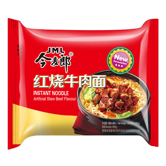 JinMaiLang Inst Ndls di Manzo 90g 今麦郎红烧牛肉面