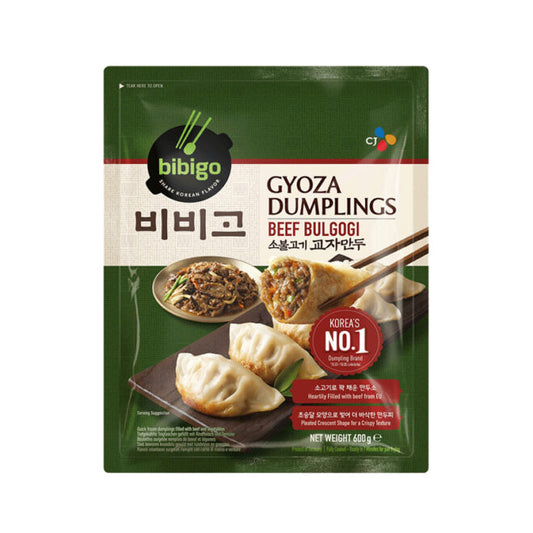 CJ Bibigo Gyoza Beef Bulgogi 600g ❄️ 비비고 소불고기 교자만두