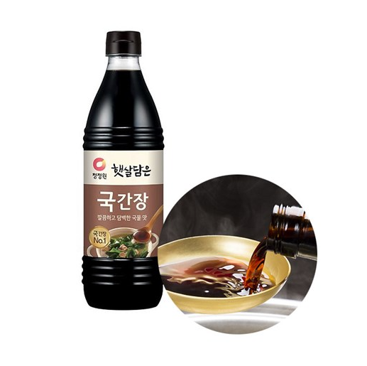 CJW Chungjungone Soy Sauce for Soup (thick) 840ml 청정원 국간장