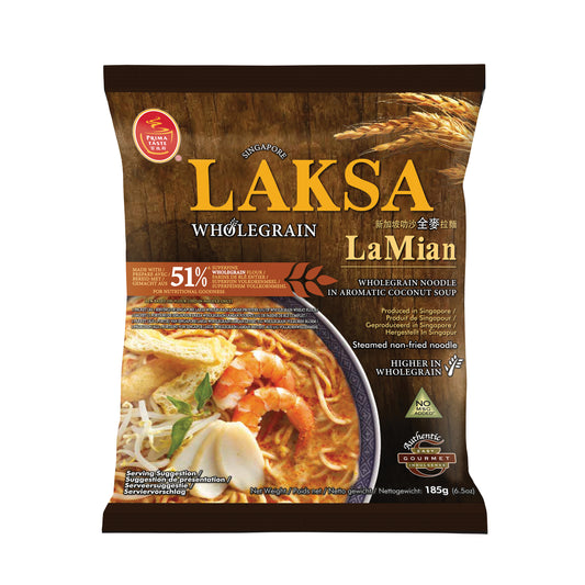 Prima Taste Laksa Whole Grain LaMian 185g