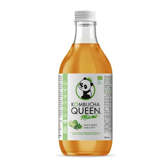 Queen Kombucha Lime Menta 330ml