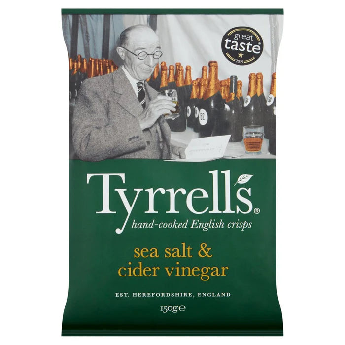 Tyrrells Sea Salt & Vinegar 150g