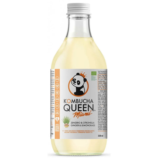 Queen Kombucha Zenzero Lemongrass 330ml