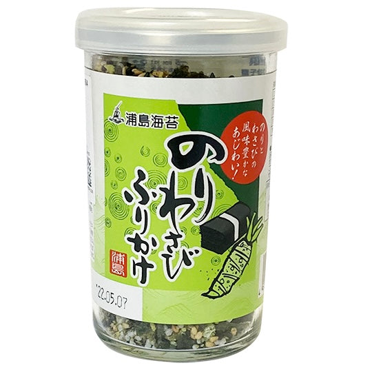 Biniri Furikake con Wasabi e Nori 50g 浦島海苔　のりわさびふりかけ