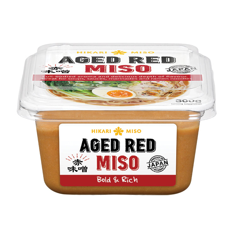 Hikari Miso Aged Red Miso 300g ひかり味噌　赤味噌