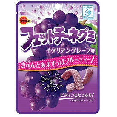 Bourbon Fettuccine Gummy Grape 50g