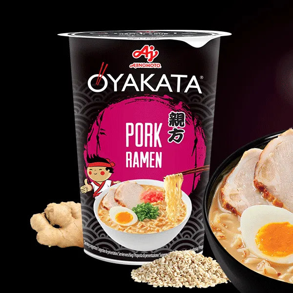 Oyakata cup Nds Pork Ramen 62g 味の素　親方ラーメン　ポーク