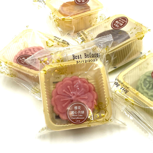 Mooncake Cherryblossom 1pc 45g 樱花流心月饼