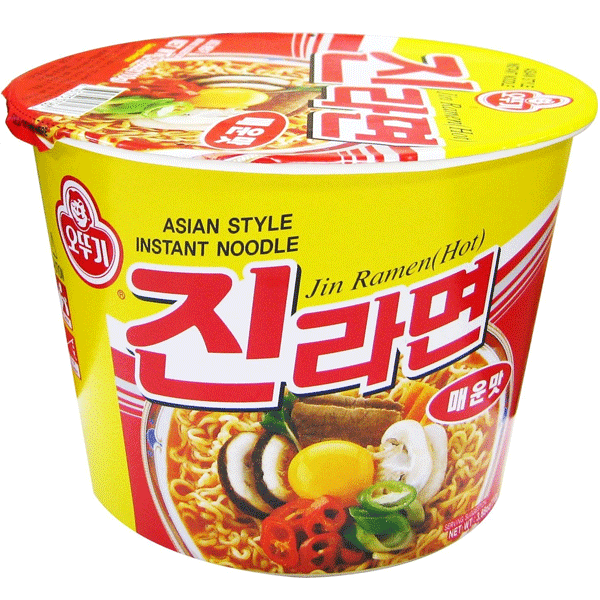 Ottogi Jin Cup Spicy 오뚜기 진라면