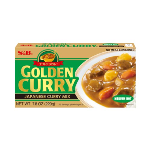 S&B Golden Curry Medium Hot ゴールデンカレー　中辛