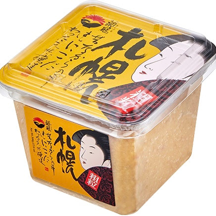 Shih-Chuan Miso Coarsley Grounded 500g 菊鶴　荒粒味噌 札幌味增