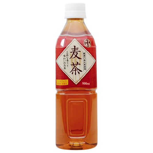 Tominaga Kobesabo Barley Tea 500ml 神戸茶房　麦茶　無香料・無着色