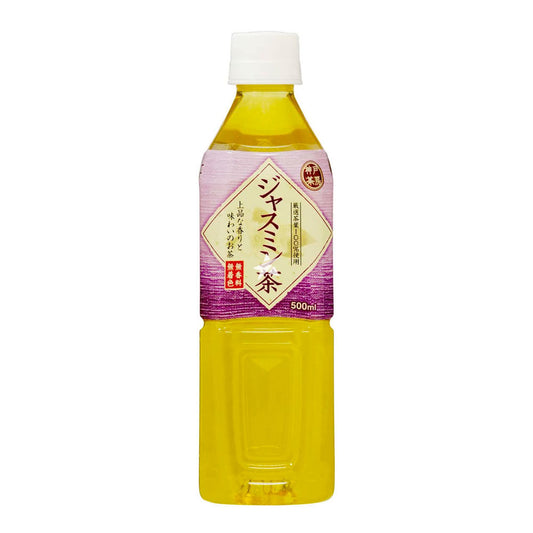 Tominaga Kobe Sabo Jasmine Tea 500ml 神戸茶房 ジャスミン茶 無香料・無着色