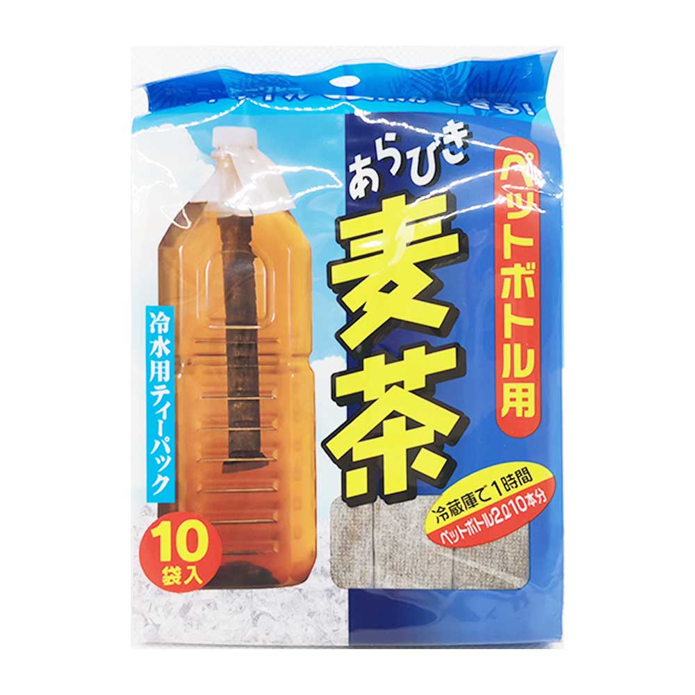 Nitto Arabiki Te d'Orzo Tostato 10pz 150g ニットー　あらびき麦茶ペットボトル用