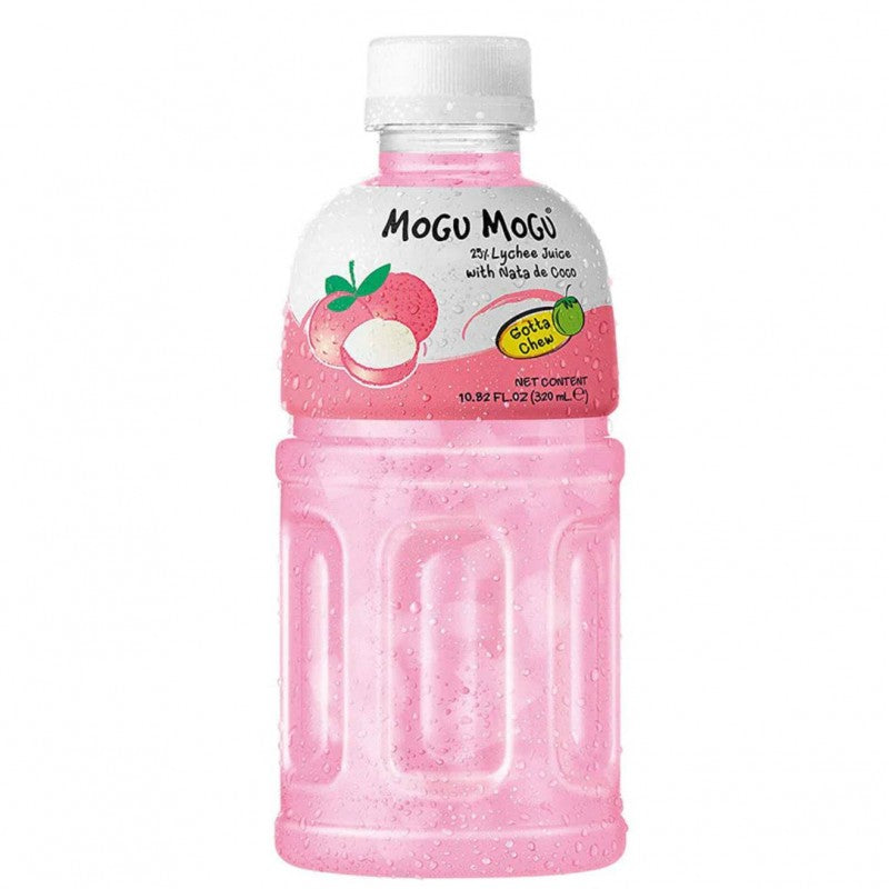 Mogu Mogu Lychee Juice 25% +Nata de Coco 320ml