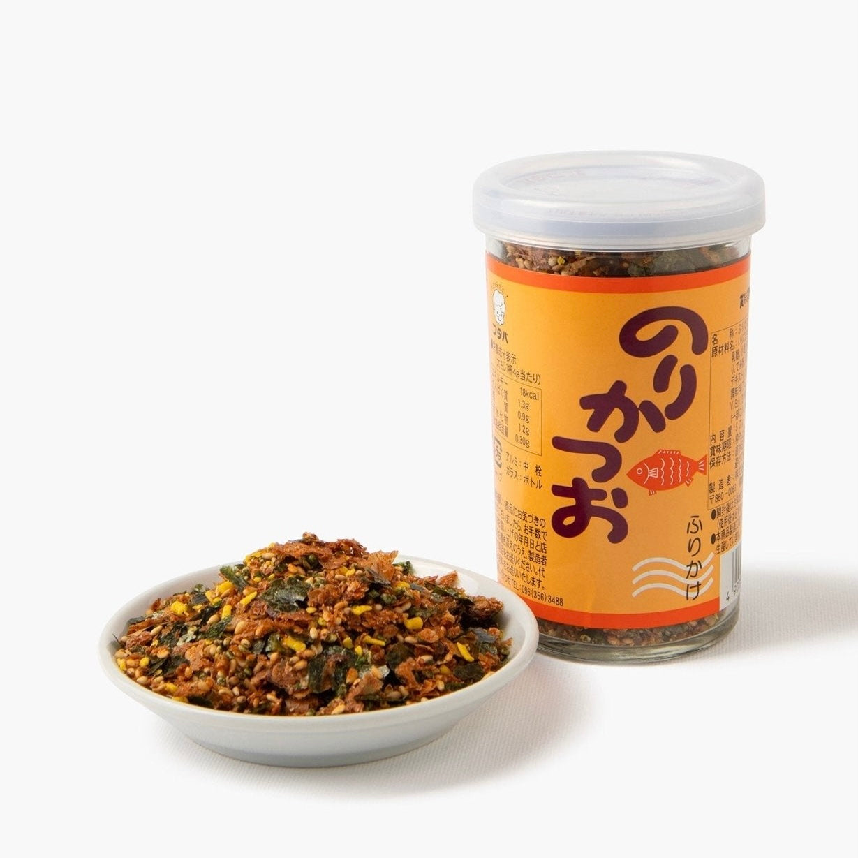 Fubata Norikatsuo Furikake Alghe e Pesce 50g フタバ　のりかつお
