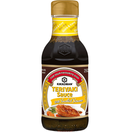 Kikkoman Teriyaki BBQ Sauce with Toasted Seasame 250ml キッコーマン照り焼きBBQソースごま風味