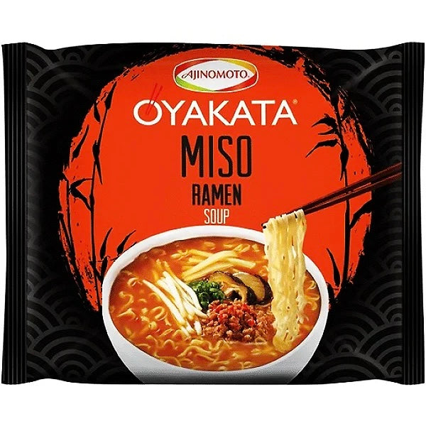 Oyakata Miso Ramen 89g 味の素　親方ラーメン　味噌(袋麺)