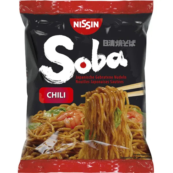Nissin bag Soba Chili 111g 日清　やきそば　チリ