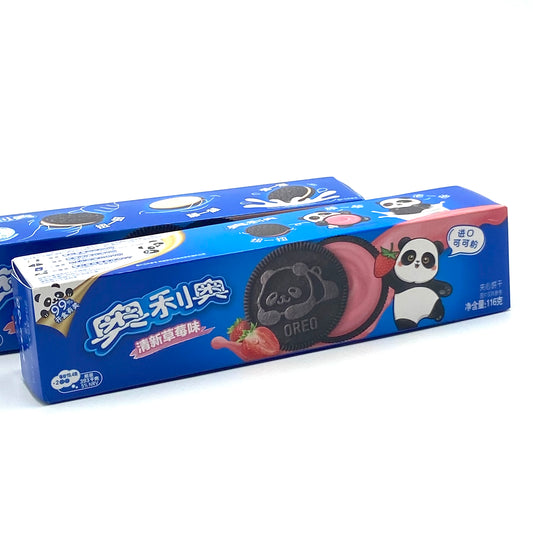 Oreo Biscotti Al Fragola 97g 奥利奥饼干 清新草莓味