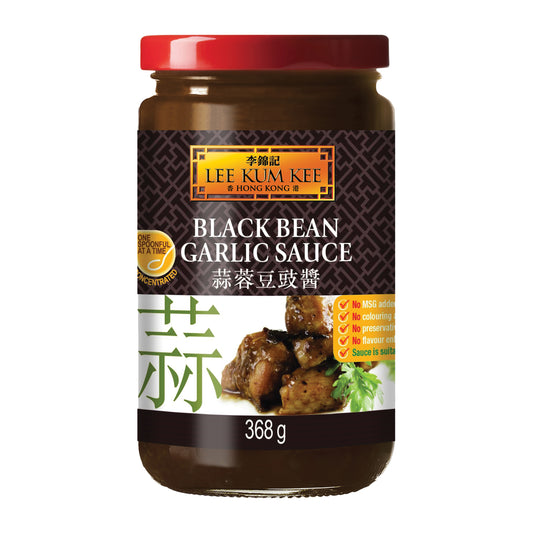 Lee Kum Kee Black Bean Garlic Sauce 368g 李锦记蒜蓉豆豉酱