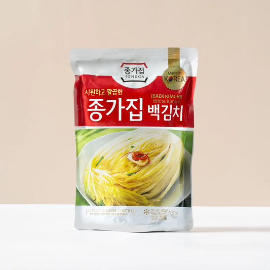 Jongga Kimchi Baek White 500g 💧