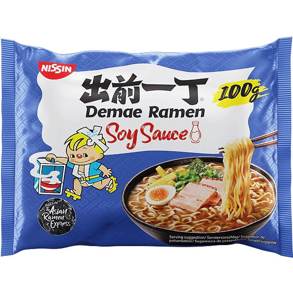 Nissin Demae Tokyo Soy Sauce 100g 日清出前一丁　しょうゆ