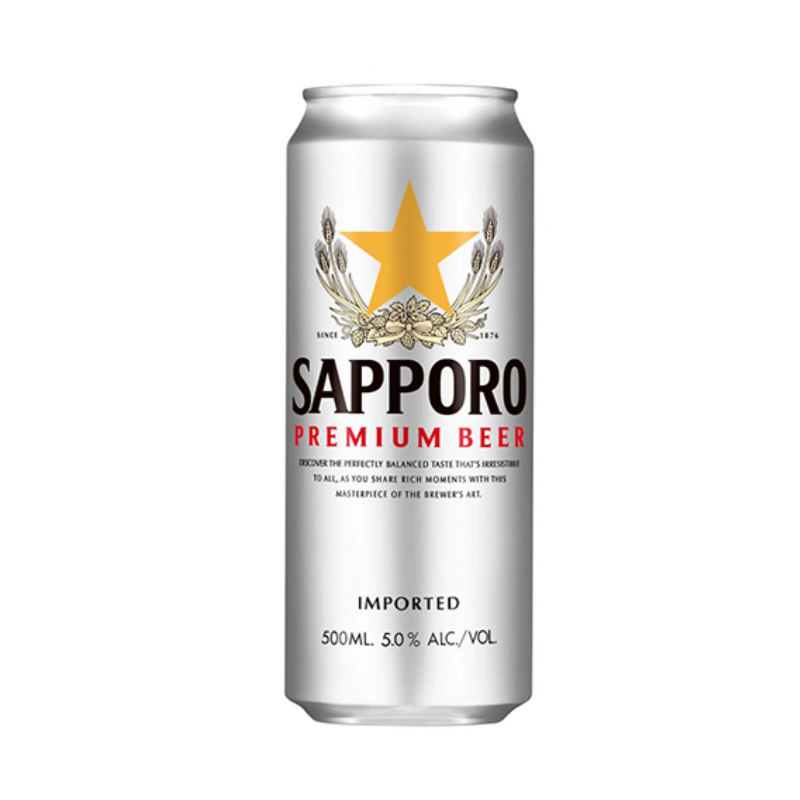 Sapporo Premium Birra can 500ml