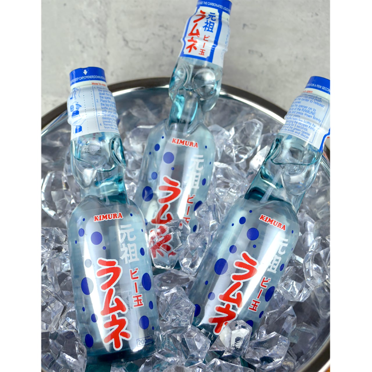 Kimura Ramune Original 200ml 元祖ビー玉ラムネ　オリジナル