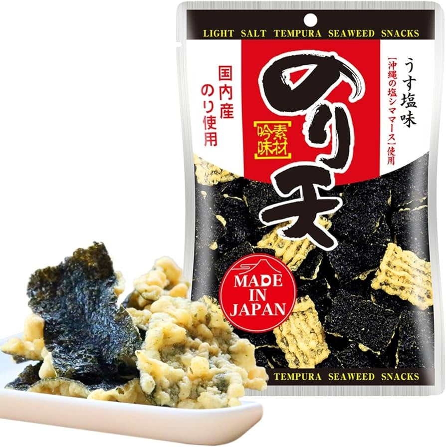 Daiko Seaweed Tempura Light Salt 40g ダイコー食品　のり天　うす塩味