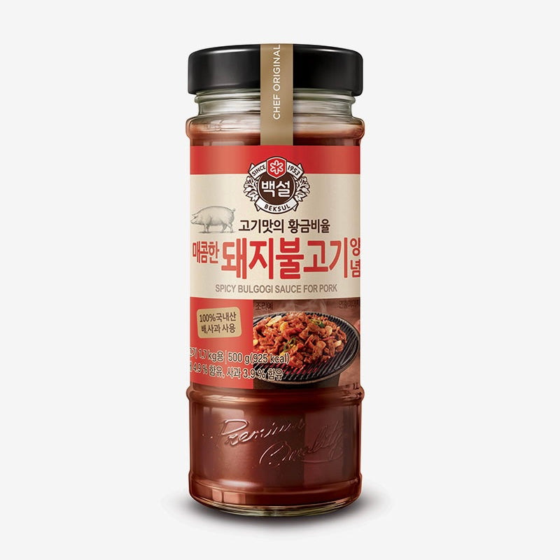 CJ Beksul Spicy Bulgogi Sauce for Pork 500g