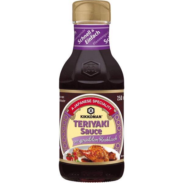 Kikkoman Teriyaki BBQ Sauce with Roasted Garlic 250ml キッコーマン照り焼きBBQソース　ローストガーリック風味