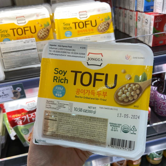 Jongga Tofu Soyrich Firm 300g💧