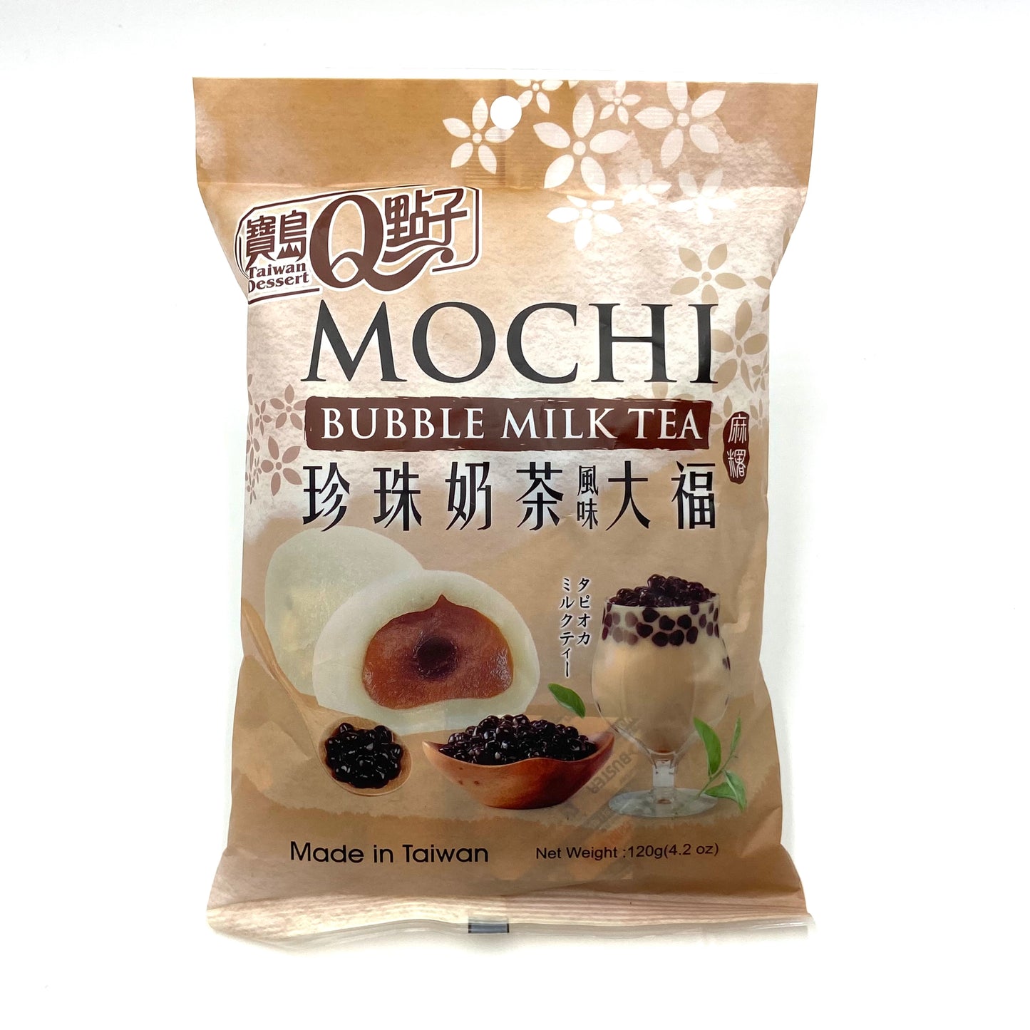 Q Mochi Milk Tea &Tapioca 120g 宝岛Q点子珍珠奶茶麻薯