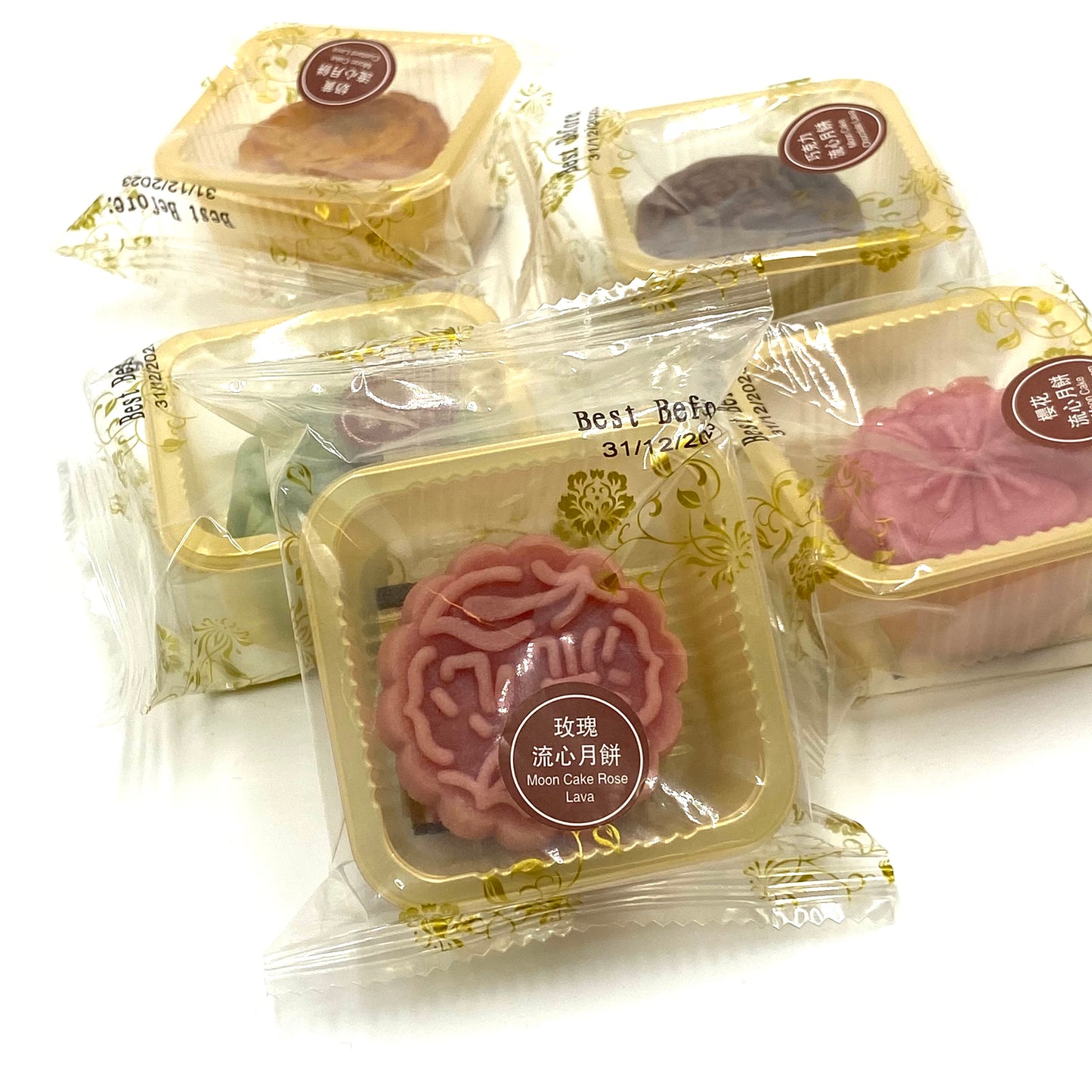 Mooncake Rose 1pc 45g 玫瑰流心月饼