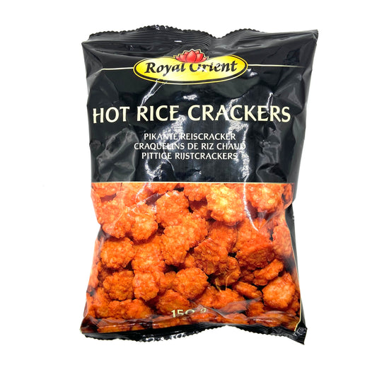 Royal Oriental Hot Rice Crackers 150g