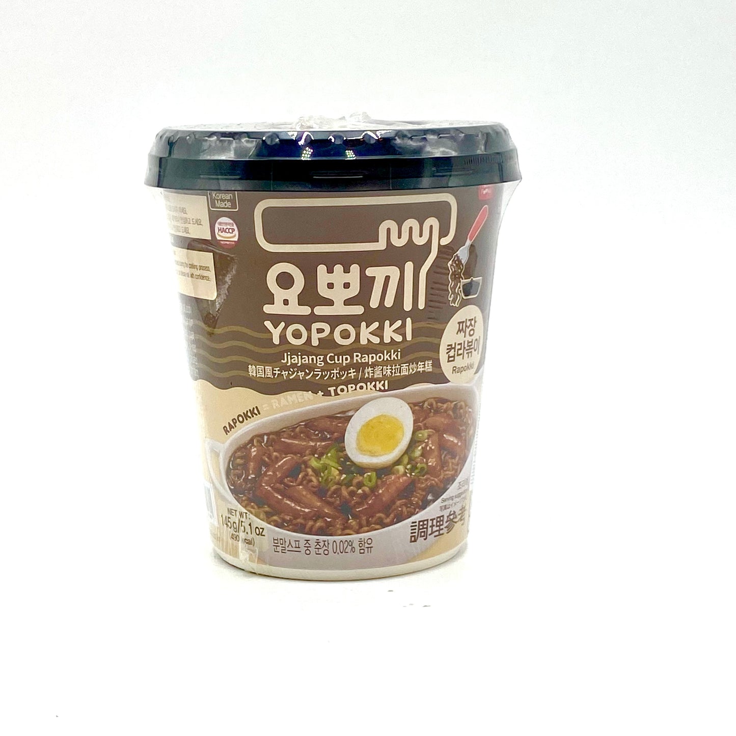 YoungPoong cup Yoppokki Rapokki Jjajang 120g