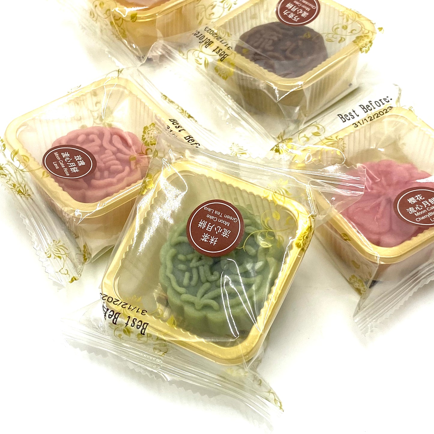 Mooncake Green Tea 1pc 45g 抹茶流心月饼