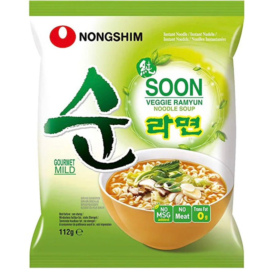 NS Soon Veggie Tamyun 112g 韩国农心蔬菜汤面