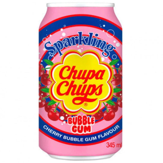 Chupa Chups Soda Bubble Gum Ciliegia 345ml