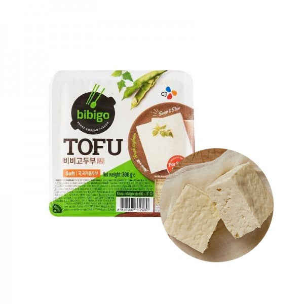 CJ Bibigo Soyrich Tofu Soft 300g 💧비비고 비비고두부