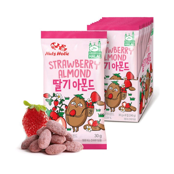 NutsHolic Almond Strawberry 30g